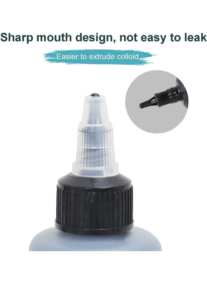 لانيل غراء سوبر بوند المضاد للفطريات لتطويل الشعر - لاصق مقاوم للماء يدوم طويلاً لتركيب الشعر المستعار بسرعة، وتثبيت الشعر المستعار، وتصفيف الشعر في الصالونات، تركيبة خفيفة الوزن وغير لزجة مع طرف دقيق، 1 أونصة - Image 5